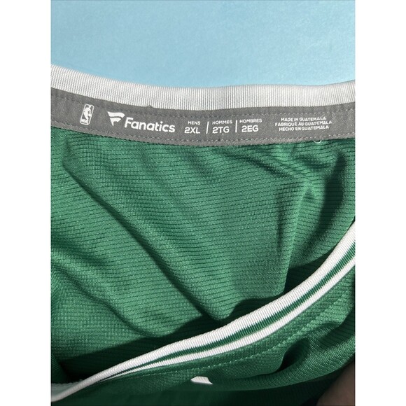 Jason Tatum #0 , Boston Celtics Fanatics Green Jersey Size 2XL - Picture 5 of 5